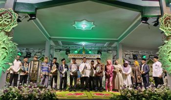 FOTO : Bupati Katingan Saiful, dan jajaran saat membuka secara resmi pelaksanaan MTQ ke-XVII tingkat Kabupaten Katingan.