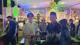 FOTO : Suasana penutupan MTQ ke XVII saat Wakil Ketua II DPRD Katingan ikuti hadir.
