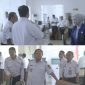 FOTO : Bupati Saiful, saat melaksanakan kunjungan.