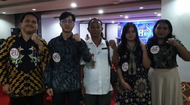 FOTO : Kepala Disbudporapar Katingan saat hadir langsung menyaksikan proses seleksi.