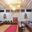 FOTO : Suasana pelaksanaan rapat di ruang DPRD Katingan.
