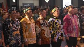 FOTO : Saiful, hadir langsung pada seminar nasional Harkopnas ke 78 tingkat Provinsi Kalteng.