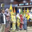 FOTO : Suasana pelantikan Ayah dan Bunda Generasi Berencana, di Aula Jayang Tingang, Kantor Gubernur Kalimantan Tengah.
