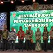 FOTO : Bupati Katingan Saiful beserta Forkopimda dan jajaran saat pembukaan Festival Budaya PHS.