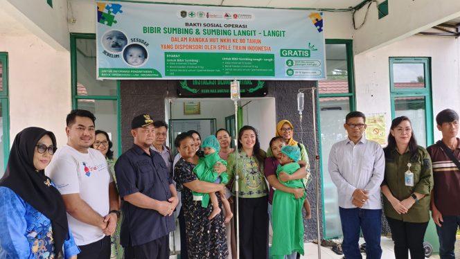 
					FOTO : Bupati dan Wakil Bupati Katingan saat meninjau langsung pelaksanan pasien operasi bibir sumbing di RSUD Mas Amsyar Kasongan.