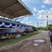 FOTO : Pj Sekda Katingan saat membuka kegiatan turnamen sepak bola, di stadion Sport Center Kasongan.
