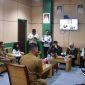 FOTO : Wabup Firdaus, saat sambut kunjungan Direktur Pelayanan HAM KemenHAM RI dan jajarannya.
