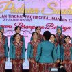 FOTO : Tim DWP Kabupaten Katingan saat tampil lomba paduan suara tingkat Provinsi Kalteng.
