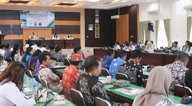 FOTO : Wabup Firdaus, saat pembukaan kegiatan pelatihan Pengelolaan Destinasi Pariwisata Kabupaten Katingan Tahun 2025.