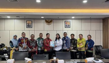 FOTO : Bupati Saiful dan jajaran saat pertemuan dengan pihak Kemdikti, Sains dan Teknologi RI di Jakarta.