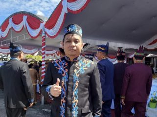 FOTO : Anggota DPRD Gunung Mas, Evandi
