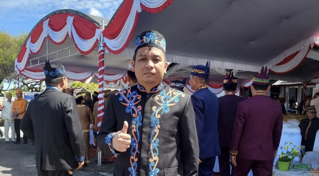 FOTO : Anggota DPRD Gunung Mas, Evandi