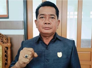 FOTO : Anggota DPRD Kabupaten Gunung Mas Selsius Aprianus