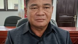 FOTO : Anggota DPRD Kabupaten Gunung Mas Yulius Agau