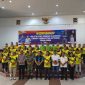 FOTO : Wabup Firdaus, foto bersama dengan jajaran dan peserta usai secara resmi membuka kegiatan.
