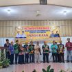 FOTO : Asisten I Setda Kabupaten Katingan, George Heplin Edward Doddy, mewakili Bupati Katingan Saiful, membuka secara resmi Musda V MD-AHK.