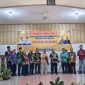 FOTO : Asisten I Setda Kabupaten Katingan, George Heplin Edward Doddy, mewakili Bupati Katingan Saiful, membuka secara resmi Musda V MD-AHK.