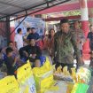 FOTO : Wabup Firdaus saat pelaksanaan GPM di halaman kantor Camat Katingan Hilir.