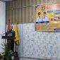 FOTO : Wabup Katingan Firdaus, menyampaikan pidato pada penutupan Musda MDAHK di aula losmen citra katingan.