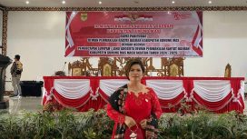FOTO : Anggota DPRD Kabupaten Gunung Mas Lelie