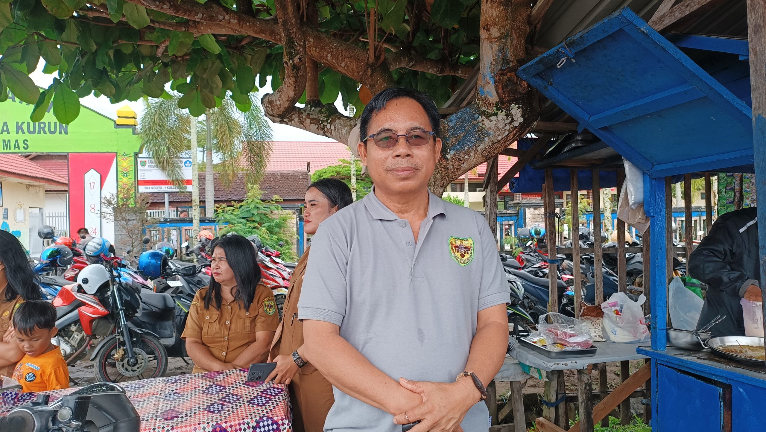 FOTO : Anggota DPRD Kabupaten Gunung Mas Herbert Y Asin