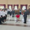 FOTO : Suasana Bupati Katingan saat pelantikan PPPK di Gedung Salawah Kasongan.