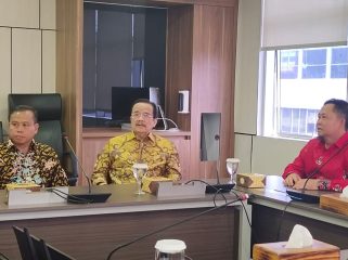 FOTO : Terang Narang, dan Pemkab Katingan ketika melakukan pertemuan dengan Kemdiktisaintek, di Jakarta.
