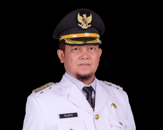 
					FOTO : Bupati Katingan Saiful.