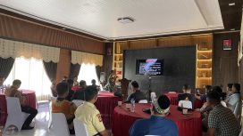 FOTO : Suasana Kegiatan Pembinaan Jaringan Mitra Karib, di Makodim 1019 Katingan.