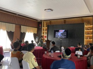 FOTO : Suasana Kegiatan Pembinaan Jaringan Mitra Karib, di Makodim 1019 Katingan.