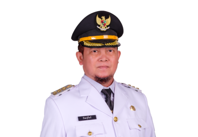 
					FOTO : Bupati Katingan, Saiful.