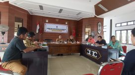 RAPAT : Suasana rapat panitia Musda III DAD Kabupaten Gumas, Senin, 8 Desember 2025