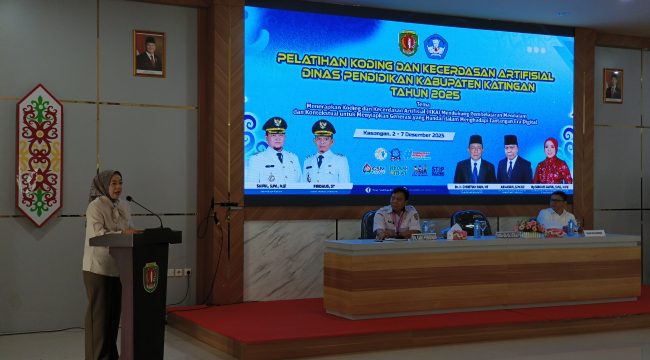 FOTO : Bunda Guru/Bunda Literasi Kabupaten Katingan, Sumiati Saiful.