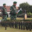 FOTO : Komandan Kodim 1019/Katingan, Letkol Inf Sulkifli, saat memimpin upacara peringatan Hari Juang TNI AD.