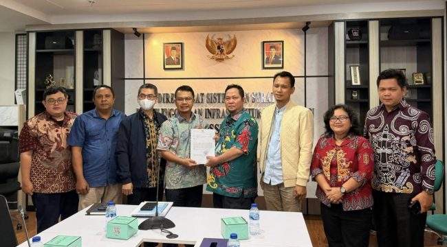 FOTO : Bupati Katingan dan jajaran saat kunjungan kerja ke DPR RI dan Direktorat Jenderal Cipta Karya di Kementerian PUPR, di Jakarta.