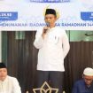 FOTO : Wabup Firdaus dan jajaran saat safari ramadan di Desa Tumbang Jiga, Kecamatan Katingan Hulu.