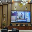 FOTO : Wakil Bupati Katingan saat menyampaikan pidato pengantar Bupati Katingan terkait LKPJ, pada rapat Paripurna DPRD Katingan.