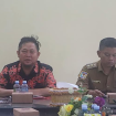 FOTO : Bupati didampingi Wakil Bupati dan Sekda serta Sejumlah Kepala SOPD. 