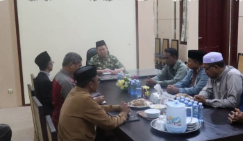 FOTO : Suasana pelaksanaan rapat Bupati bersama organisasi keagamaan di Kabupaten Katingan.

