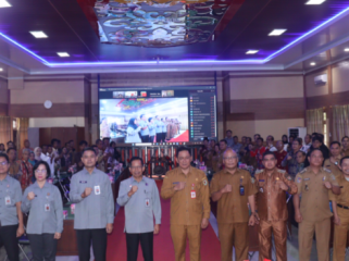 FOTO : Suasana kegiatan pelatihan dibuka secara resmi oleh Sekda Katingan, di aula BKAD Kabupaten Katingan.
