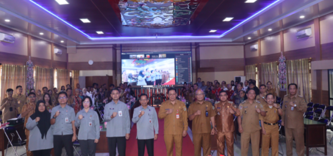 
					FOTO : Suasana kegiatan pelatihan dibuka secara resmi oleh Sekda Katingan, di aula BKAD Kabupaten Katingan.
