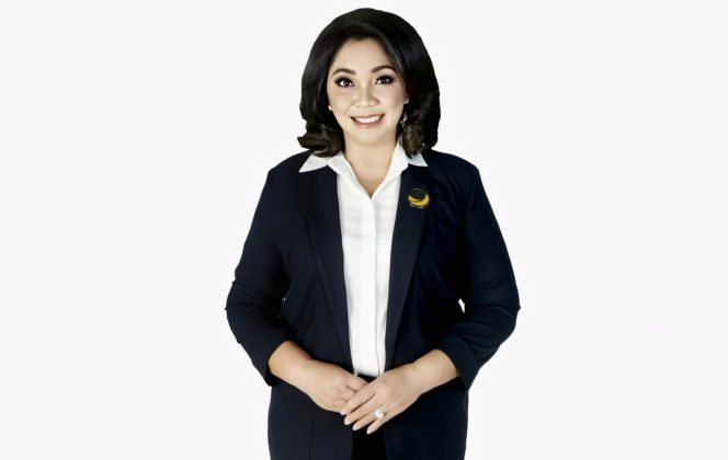 
					FOTO : Ketua DPD NasDem Kabupaten Katingan Winda Natalia.
