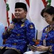 FOTO : Gubernur Kalteng saat dialog bersama insan pers, di Istana Isen Mulang, Rumah Jabatan Gubernur Kalteng.