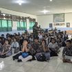 FOTO : Pihak Kodim 1019/Katingan saat kegiatan sosialisasi di SMAN 1 Tewang Sanggalang Garing.