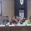 FOTO : Bupati Katingan Saiful, saat menghadiri pertemuan kunjungan kerja reses Komisi II DPR RI dan Kementerian ATR/BPN.
