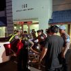 EVAKUASI : Suasana evakuasi korba laka lantas tunggal ke RSUD Kuala Kurun, Senin, 25 Mei 2026 malam.
