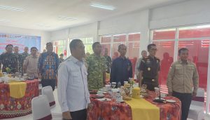 FOTO : Ketua DPRD Kabupaten Katingan Marwan Susanto, saat hadiri peresmian KDMP di Desa Hampalit.