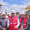 FOTO : Mensos RI Syaifullah Yusuf didampingi Bupati Katingan dan jajaran saat meninjau Sekolah Rakyat Terintegrasi  23 Sekolah Rakyat Permanen Kabupaten Katingan.
