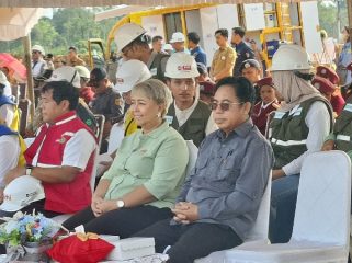 HADIRI : Ketua Komisi II DPRD Kabupaten Gumas Herbert Y Asin ketika menghadiri suatu kegiatan, belum lama ini.