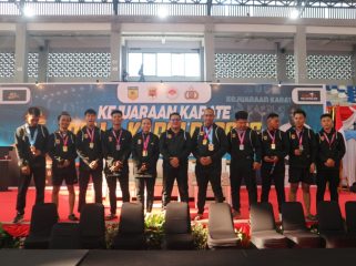 FOTO : Kontingen Karate Bhayangkara Presisi Polda Kalimantan Tengah saat meraih berbagai kejuaraan karate Piala Kapolri Cup 2026.
